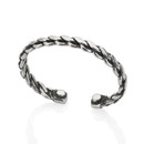 imagem do produto Bracelete - Braided Cuff 100% Prata | Braided Cuff Bracelet 100% Silver