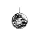 imagem do produto Pingente - Wolf Head 100% Prata | Wolf Head Pendant 100% Silver