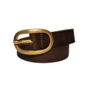 imagem do produto Cinto Native Dark Brown / Latão | Belt – Native Dark Brown / Brass