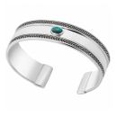 imagem do produto Bracelete - Akola / Prata & Turquesa | Bracelet - Akola / Silver & Turquoise