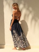 saia longa menorca floral navy 1325 gapaz