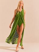 saída de praia longa verde folhas 1915 de chelles