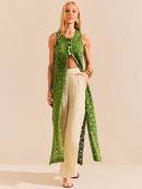 saída de praia longa verde folhas 1915 de chelles