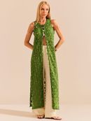 saída de praia longa verde folhas 1915 de chelles