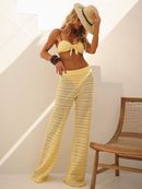 calça pantalona amarelo panna HBS21 hy brasil
