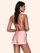 shorts vazado rose 8305404 lua luá