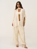 conjunto kimono e top anyra bege 0483 oásis resortwear