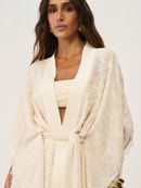conjunto kimono e top anyra bege 0483 oásis resortwear