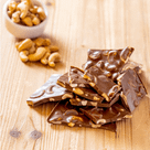 Lascas Castanha de Caju com Chocolate Ao Leite