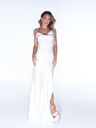 Foto do produto Vestido Cetim Zuri Off White