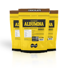 KIT 3x Albumina Naturovos Chocolate 1Kg