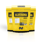 KIT 3x Albumina Naturovos Baunilha 1Kg