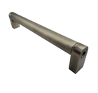 Puxador Allen Liso 224MM - Níquel Velho