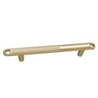 Puxador Alça Laces 96MM - Dourado Fosco