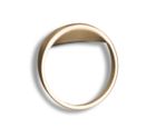 Puxador Afro 16MM - Dourado Matte
