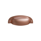 Puxador Concha Vivaro 115 64mm Rosé Escovado Fosco