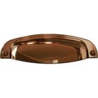 Puxador Concha Vivaro 115 64MM Cobre Real