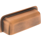 Puxador M1029 Concha 160MM  - Cobre Vintage Acetinado