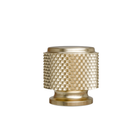 Puxador Ponto Granado Zigrinato IL1580 25X28 Dourado