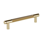 Puxador Alça Granada Zigrinato IL1580 128MM - Dourado