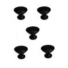Kit 5 Puxadores Cup  - Preto