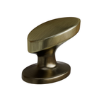 Puxador Ponto Botão IL 809 21X34MM - Antique
