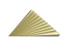 Puxador  Ponto Auri 64MM - Dourado Fosco