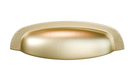 Puxador  Concha Vivaro 223 96MM - Dourado Fosco