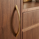 Puxador Alça Brumet 225mm- Gold - PDEFL 