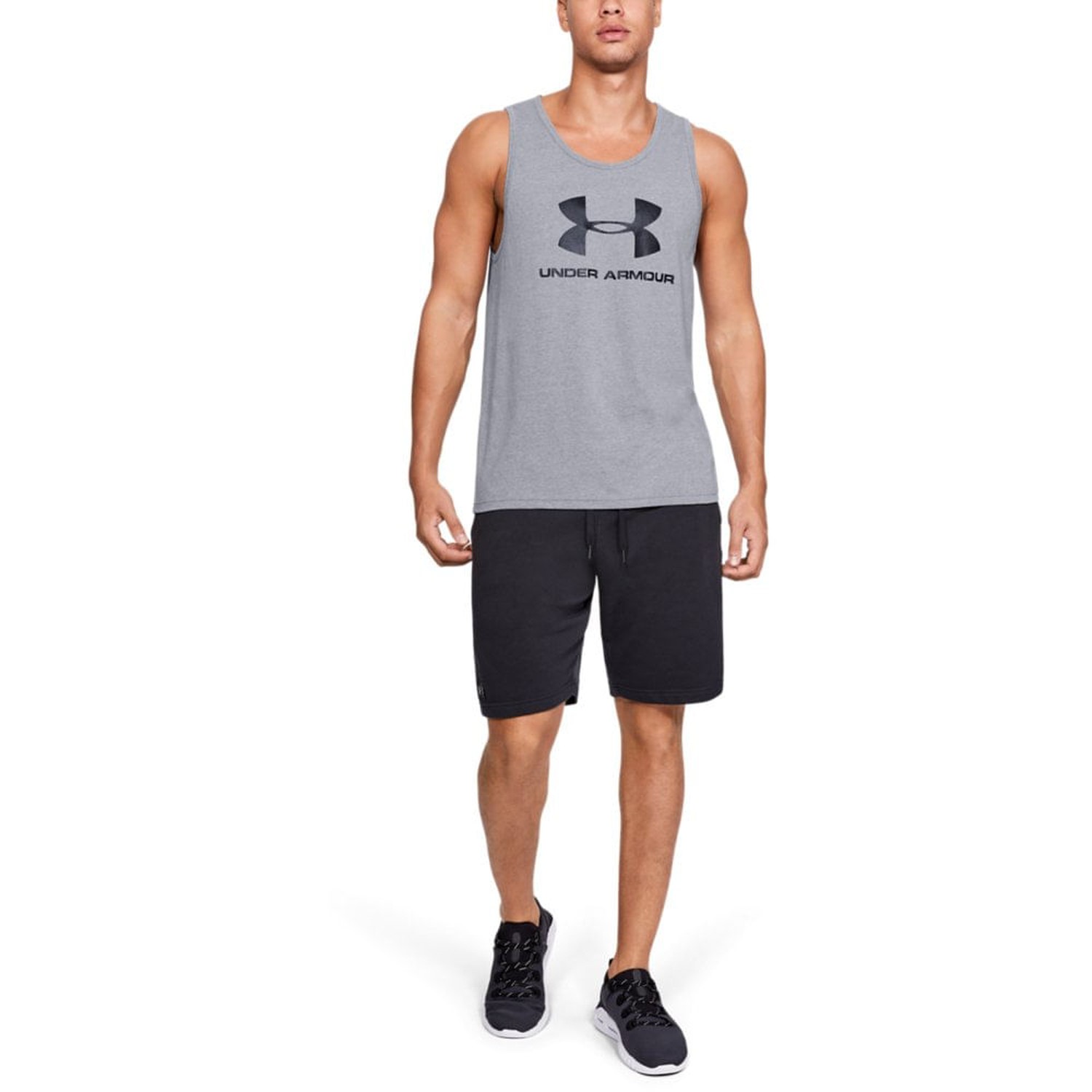 RAGATA UNDER ARMOUR SPORTSTYLE LOGO TANK - Grandes Torcidas