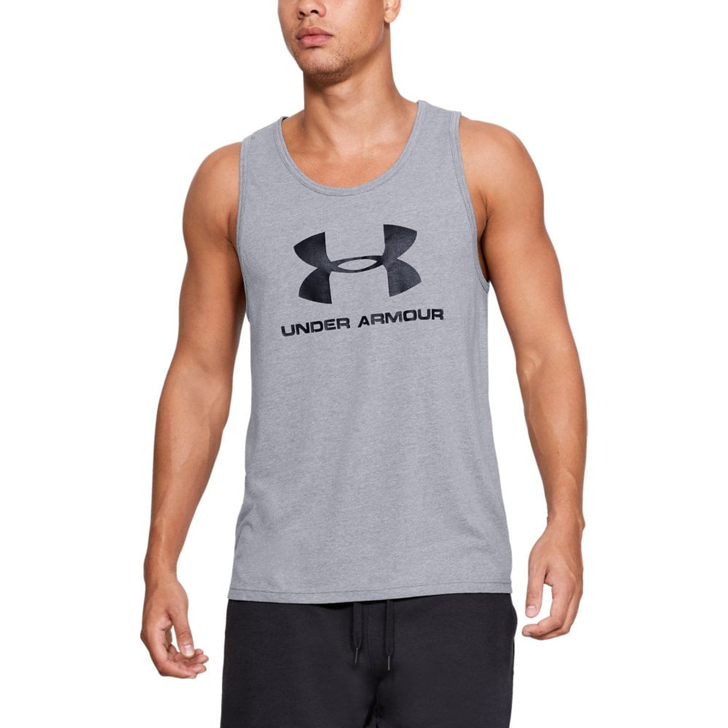 RAGATA UNDER ARMOUR SPORTSTYLE LOGO TANK - Grandes Torcidas