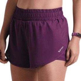 SHORT LUPO DUPLO RUNNING AMEIXA FEM - Grandes Torcidas
