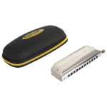 Gaita Cromática Profissional Super Performer ETP-12 48 Vozes Com Case