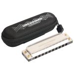 Gaita Diatônica Blues Unchained PRO60 Cromada 20 Vozes Com Case