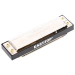 Gaita Diatônica Blues Toadstone PRO50 Cromada 20 Vozes Com Case