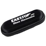 Gaita Diatônica Blues T008K 2.0 Preta 20 Vozes Com Case