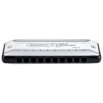 Gaita Diatônica Blues Maxwell ST Blues MS030 10 Furos Com Case