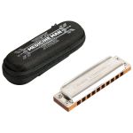 Gaita Diatônica Blues Standard PRO10 Cromada 20 Vozes Com Case
