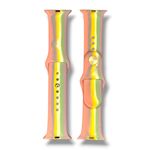 Pulseira Apple Watch Silicone Arco-íris 38 / 40 MM