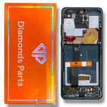 Frontal Tela Samsung S20 Ultra Oled Diamond C- Aro