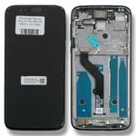 Frontal Tela Motorola Moto G7 Power IPS LCD KIGX C- Aro Azul