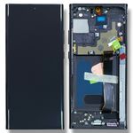 Frontal Tela Samsung Note 20 Ultra 5G Amoled Rewa C-Aro Preto