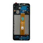 Frontal Tela Samsung A02 IPS LCD KIGX C- Aro