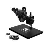 Microscópio Trinocular LC 7050 C/ Lente e Base de Ferro
