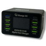 Fonte Carregador 8 Portas USB iCharge 8C 50W Mechanic