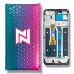 Frontal Tela LG K42 - K62 - K62 Plus IPS LCD NN C- Aro