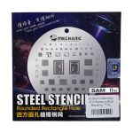 Kit Stencil Mechanic UFO Samsung BGA Reballing 17 Pç