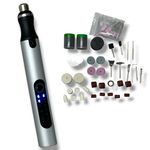 Kit Caneta De Micro Polimento Eletrica Pen E-108
