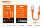 Cabo Adaptador USB-C Para P2 3.5 mm Amaya AUX-07