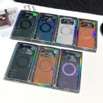 Capa Couro MagSafe Giratório iPhone 15 Pro Max